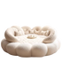 Round Aesthetics Soft Bed Frame European Full Master Bedroom Hotel Create Bed King Size Fashionable Modern Cama Casal Furniture - https://mohammadcollection.com