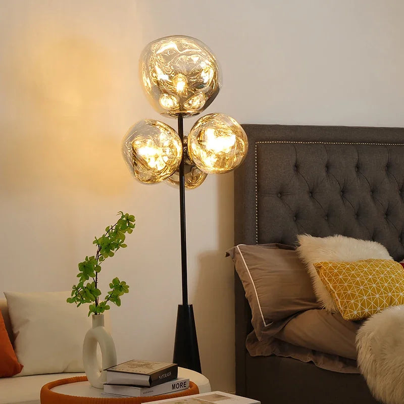 Luxury-simplified floor lamp, living room lamp, bedroom lamp, villa study floor lamp - https://mohammadcollection.com