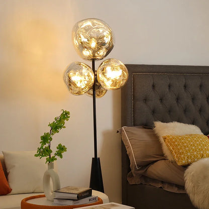 Luxury-simplified floor lamp, living room lamp, bedroom lamp, villa study floor lamp - https://mohammadcollection.com