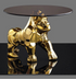 Creative Coffee Table Octopus Gorilla Glass Table Design Light Luxury Living Room Sofa Side Table Tea Table Home Decor Furniture - https://mohammadcollection.com