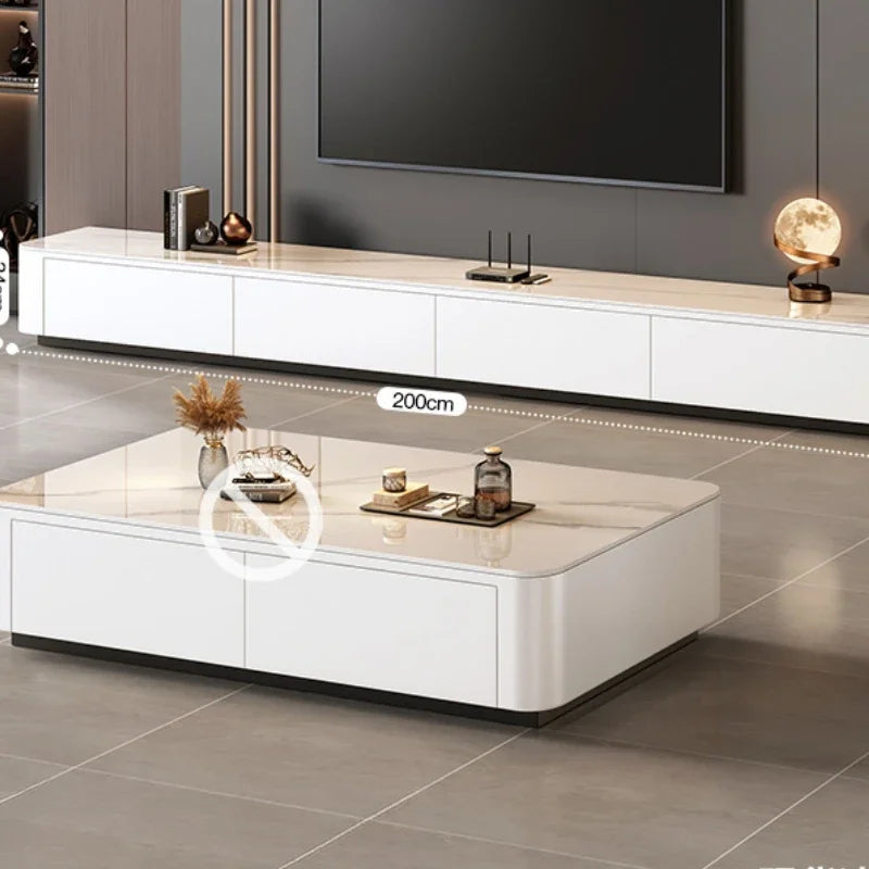 Luxury Nordic designer TV stand with minimalist wood design, featuring space for speakers and home decor, by 𝕄𝕔 𝕋𝕙𝕖 𝔹𝕝𝕒𝕔𝕜 𝔻𝕚�