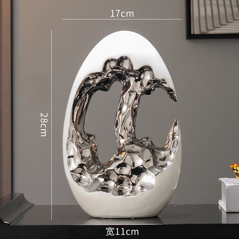 Simple Modern Home Decor, Gold Ornaments, Living Room, Wine Cabinet, TV Cabinet, Office Desktop, High-end Christmas Decoration - 𝕄𝕮 𝕋𝕙𝕖 𝔹𝕝𝕒𝕔𝕜 𝔻𝕚𝕒𝕞𝕠𝕟𝕕
