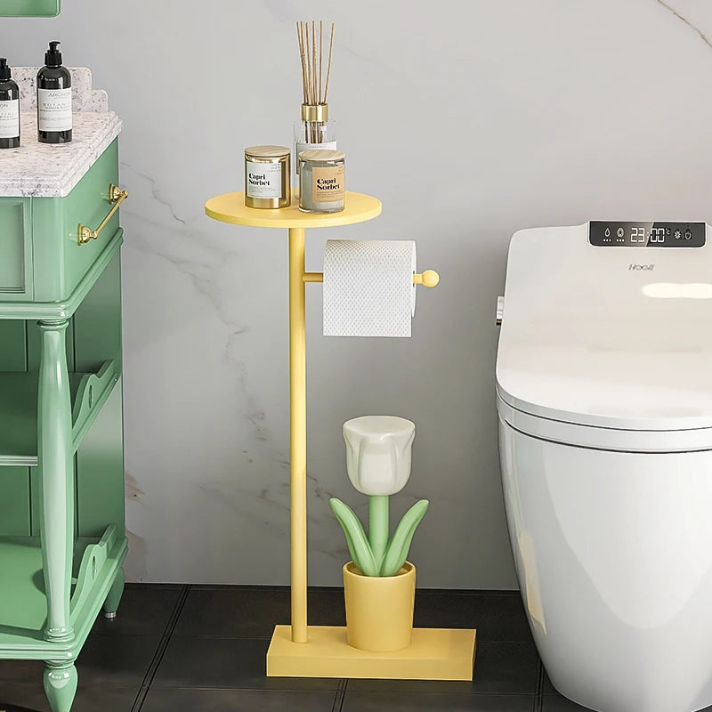 Nordic simple household decoration Bear figurine toilet roll paper rack floor decoration storage rack beside bathroom toilet - 𝕄𝕮 𝕋𝕙𝕖 𝔹𝕝𝕒𝕔𝕜 𝔻𝕚𝕒𝕞𝕠𝕟𝕕