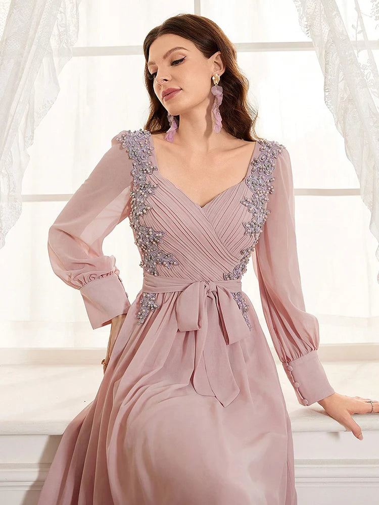 MC Women Luxury Elegant Formal Party Evening Bridesmaid Dress