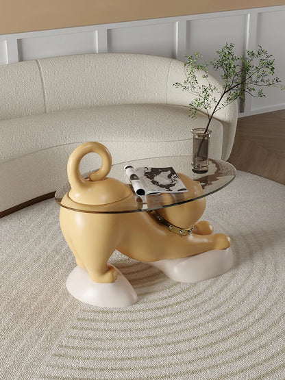 Designer Lazy Cat Coffee Table Sofa Side Table Creative Living Room Furniture Large Size Home Decoration - https://mohammadcollection.com