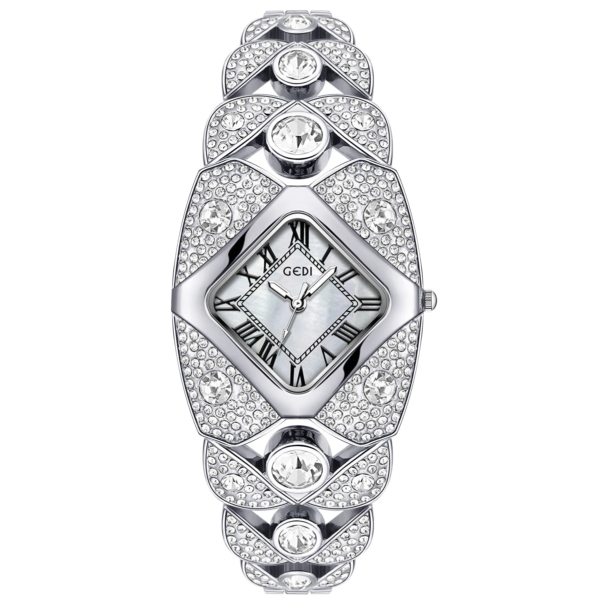 2025 New Women Watch Light Luxury Brand Diamond Inlaid Bracelet Watches Waterproof Ladies Fashion Quartz Clock Wristwatch Gift - https://mohammadcollection.com
