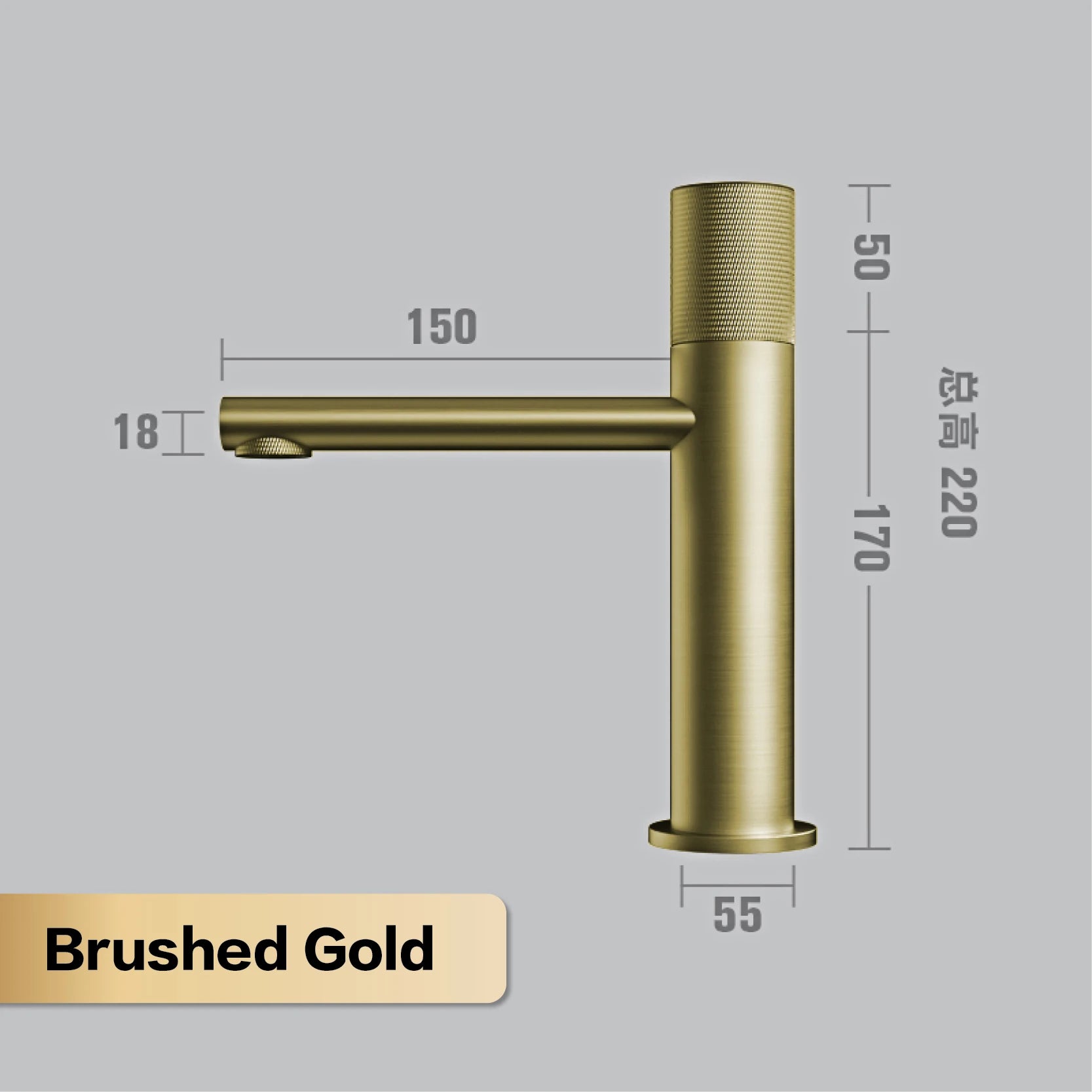 Brass black bathroom faucet round hand washing toilet table under high-end hotel hot and cold faucet - https://mohammadcollection.com