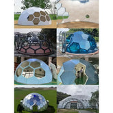 MC THE BLACK DIAMOND winter gazebo in Canoples, custom windproof and snow-proof house with sturdy fabric and protective design.