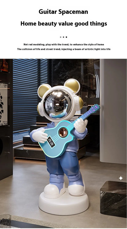 Large Astronaut Floor Decor Modern Luxury Cartoon Character Statue Sculpture Creative Living Room Decoration Housewarming Gift - 𝕄𝕮 𝕋𝕙𝕖 𝔹𝕝𝕒𝕔𝕜 𝔻𝕚𝕒𝕞𝕠𝕟𝕕