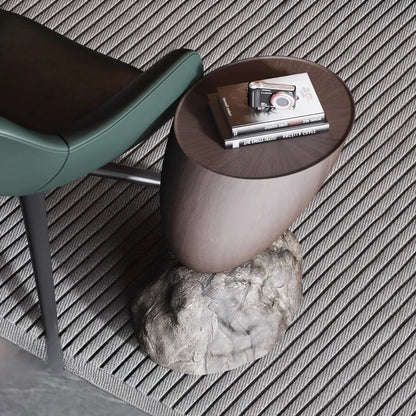 Modern Minimalist Style Ymitation Stone Shape Coffee Table Creative Living Room Furniture Sofa Side Table Designer Center Table - 𝕄𝕮 𝕋𝕙𝕖 𝔹𝕝𝕒𝕔𝕜 𝔻𝕚𝕒𝕞𝕠𝕟𝕕
