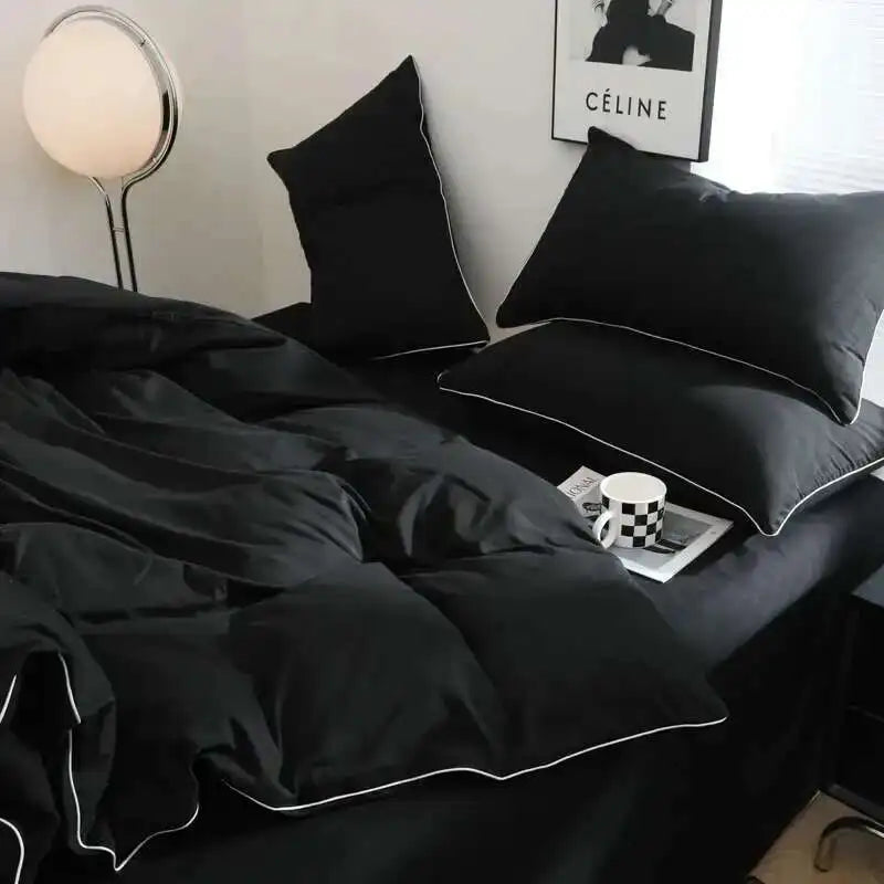 Black bedding set from 𝕄𝕔 𝕋𝕙𝕖 𝔹𝕝𝕒𝕔𝕜 𝔻𝕚𝕒𝕞𝕠𝕟𝕕�
