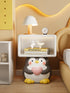 Cute penguin bedside table by MC THE BLACK DIAMOND, children&