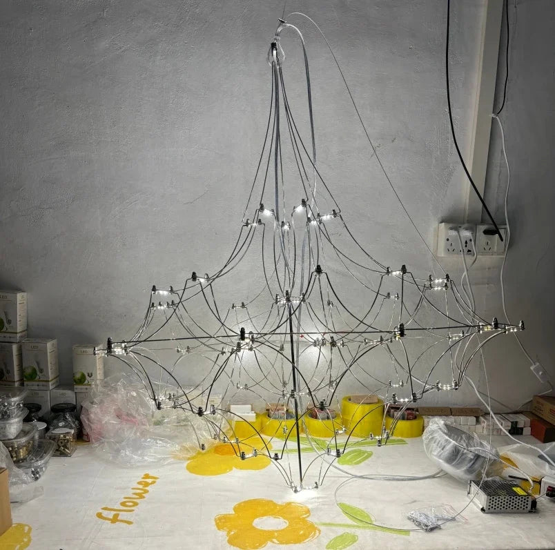 Modern Chrome Plating Luxury Crystal Chandelier Living Room Bedroom Lights Home Decorative Lights Dining Room Lighting Fixtures