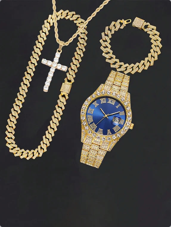 Men's 16mm Hip Hop Miami Cuban Link Chain Necklace by 𝕄𝕮 𝕋𝕙𝕖 𝔹𝕝𝕒𝕔𝕜 𝔻𝕚𝕒𝕞�