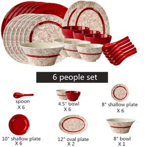 6 people set(27pcs)