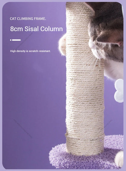Designers Denmark Cat Climbing Frame Nordic Luxury Space Capsule Cat Tree Scratching Post Cat Castle Pet Products Árbol Gato FYC