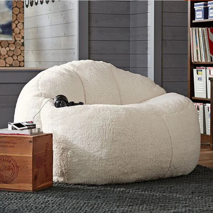 2025 New Bean Bag Sofa Bed Pouf No Filling Stuffed Giant Beanbag Ottoman Relax Lounge Chair Tatami Futon Floor Seat Furniture - https://mohammadcollection.com