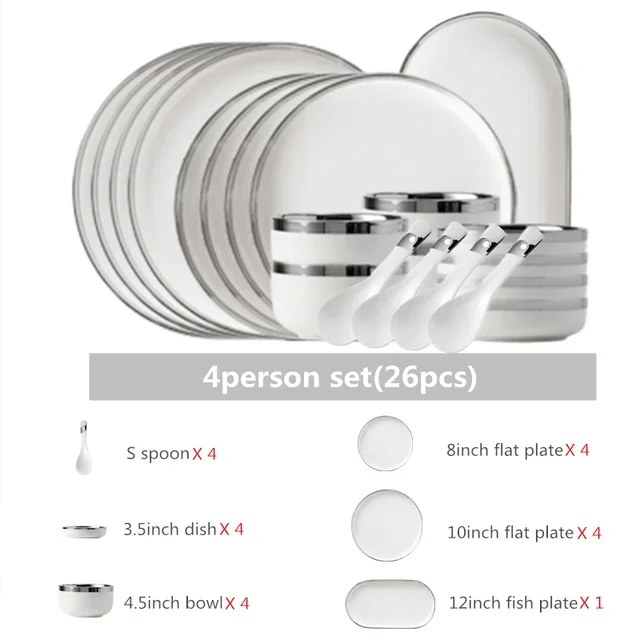 MC Dinnerware Set For Family