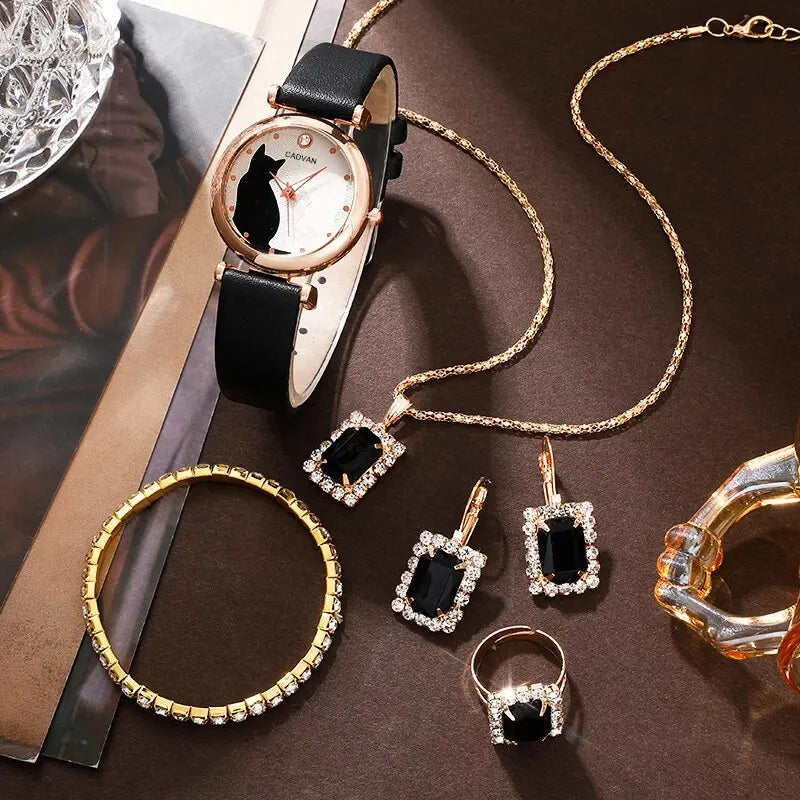 Six women's fashion quartz watches by 𝕄𝕔 𝕋𝕙𝕖 𝔹𝕝𝕒𝕔𝕜 𝔻𝕚𝕒𝕞𝕠𝕟�