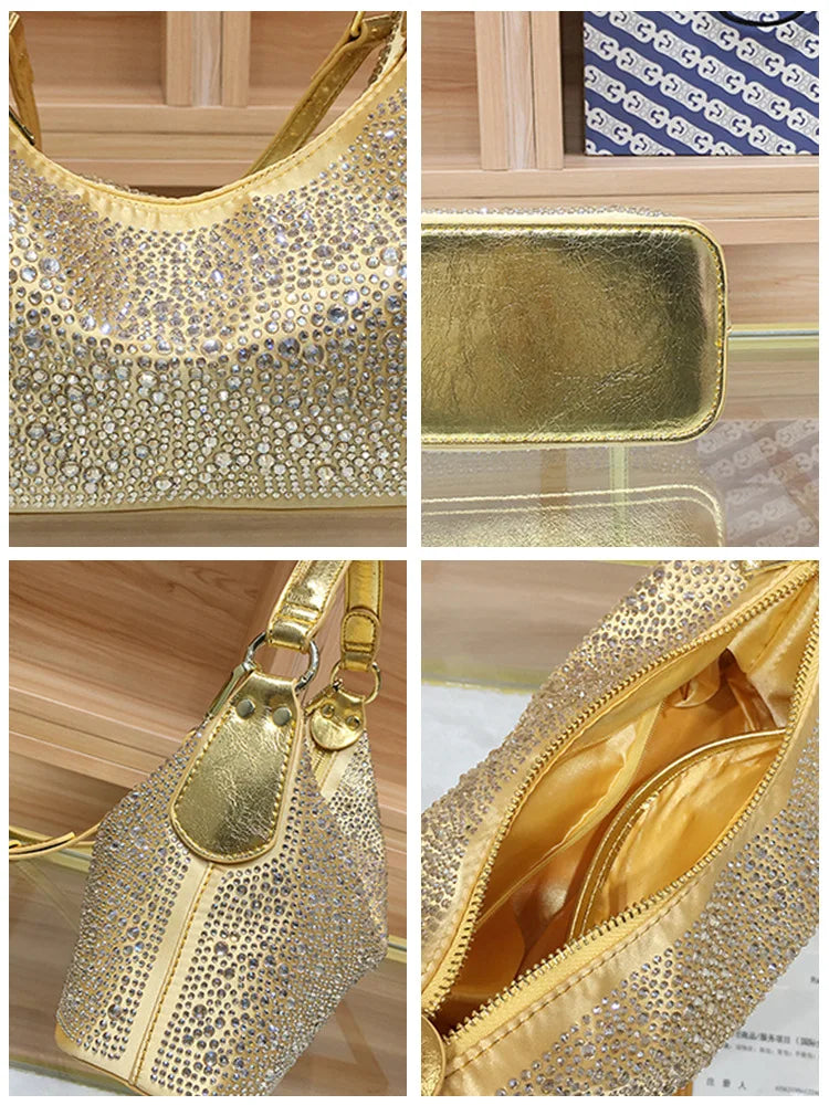 Women’s shiny evening handbag by 𝕄𝕔 𝕋𝕙𝕖 𝔹𝕝𝕒𝕔𝕜 𝔻𝕚𝕒𝕞𝕠𝕟�