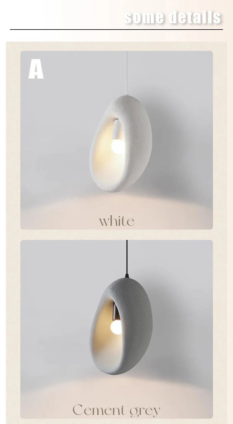 Nordic Villa Stairs Wabi Sabai MC THE BLACK DIAMOND pendant light with E27 LED bulb, featuring a sleek, modern design over stairs.
