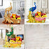 European Style Peacock Fruit Candy Plate Home Living Room Dim Sum Dry Fruit Plate Desktop Creative Storage Decoration Snack Tray - https://mohammadcollection.com