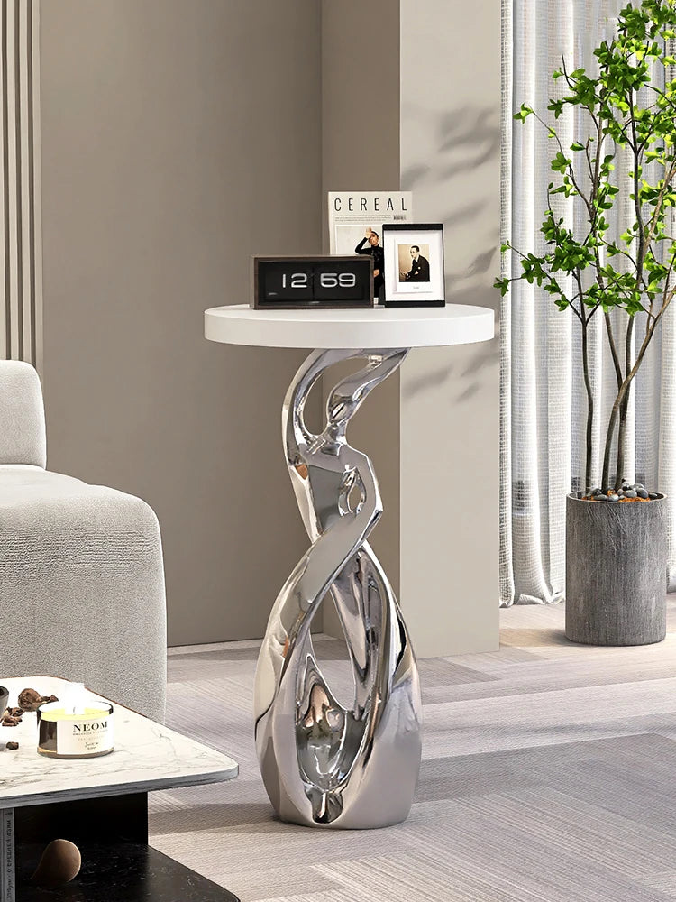 Modern Abstract Art Ornaments, Furniture, Light Luxury Living Room Coffee Table, Sofas Side Table, Corner Table, Bedside Table - 𝕄𝕮 𝕋𝕙𝕖 𝔹𝕝𝕒𝕔𝕜 𝔻𝕚𝕒𝕞𝕠𝕟𝕕