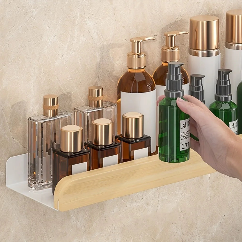 Wall mounted bathroom storage organizer caddy by 𝕄𝕔 𝕋𝕙𝕖 𝔹𝕝𝕒𝕔𝕜 𝔻𝕚𝕒𝕞𝕠𝕟