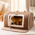 MC THE BLACK DIAMOND dog kennel nest with washable, warm, deep-sleep dog bed for medium to large dogs in a cozy winter house.