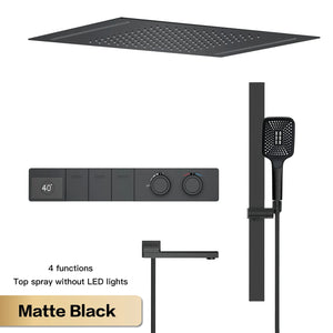 4 Noir mat