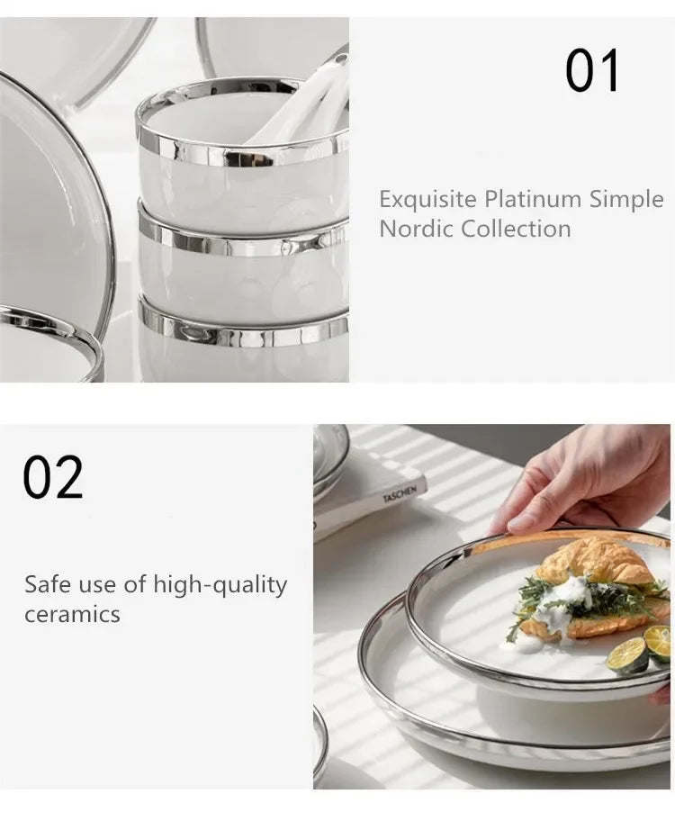 MC Dinnerware Set For Family