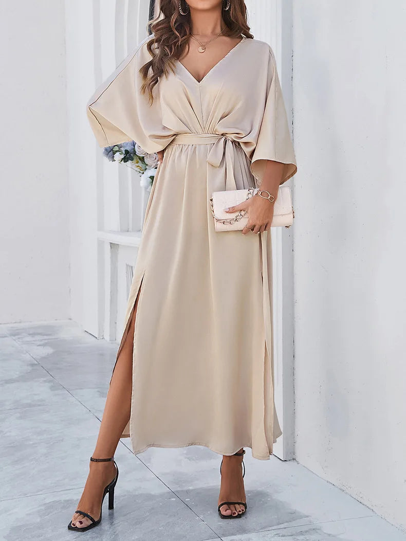 Elegant women's dress from Mohammad Collection featuring stylish female fashion, perfect for sophisticated occasions.