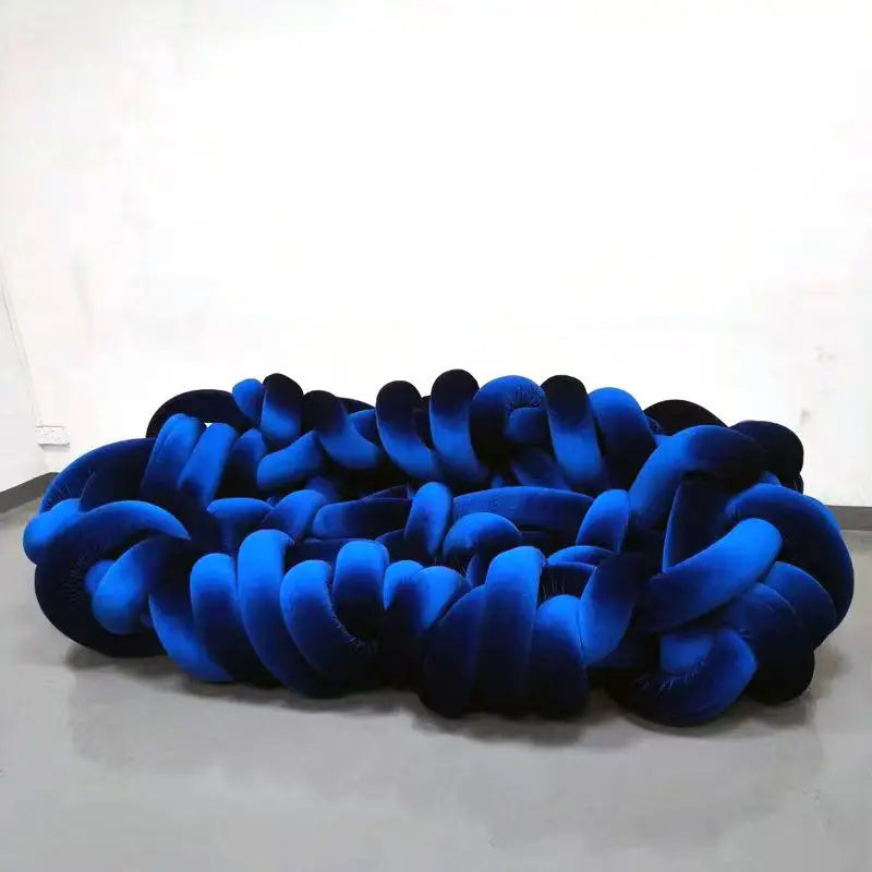 High-End Designer Sectional Sofa Hand-Woven Casual Special-Shaped for Internet Celebrity Personalized Living Sponge Filling - https://mohammadcollection.com