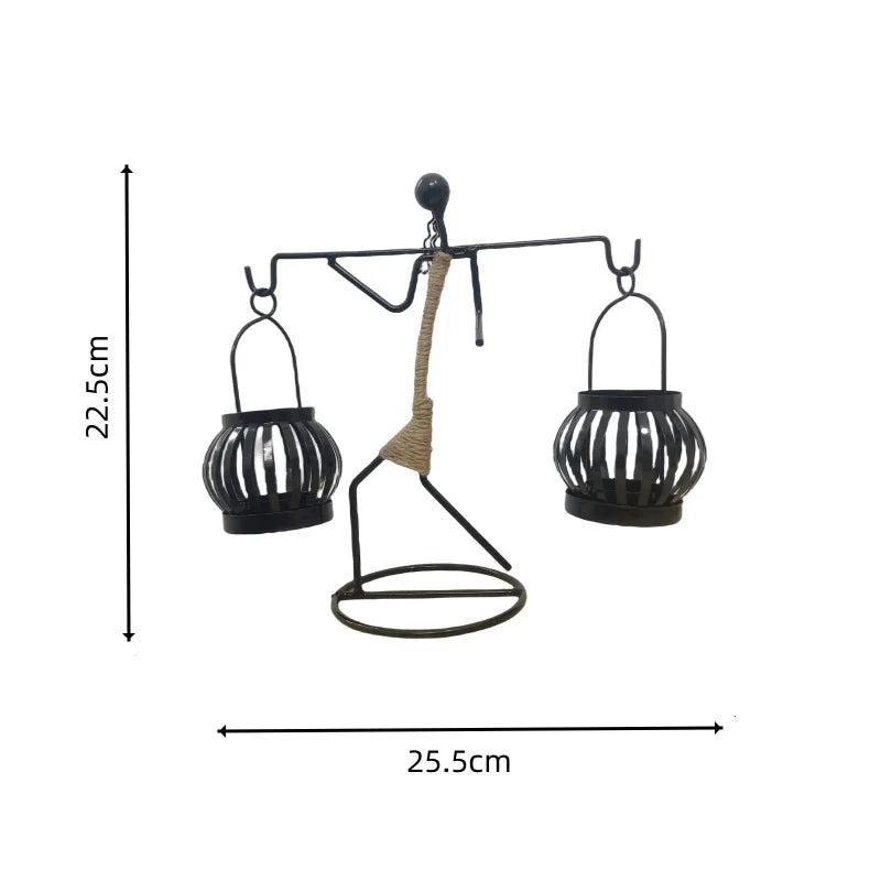 Nordic Metal Candlestick Abstract Character Sculpture Candle Holder Decors Handmade Figurines Home Decoration Art Gifts Hot 2024 - https://mohammadcollection.com