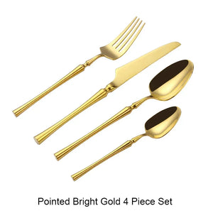 Or brillant pointu