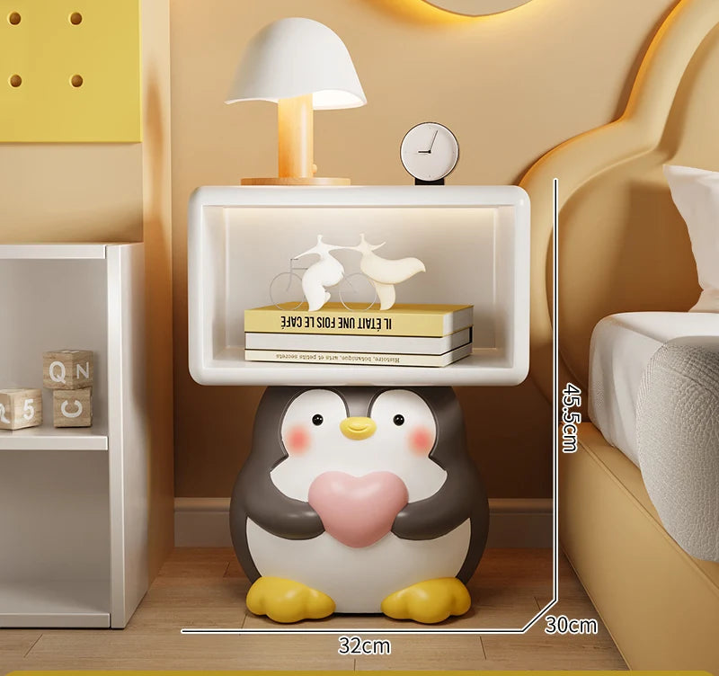 Cute penguin nightstand from MC THE BLACK DIAMOND, children&