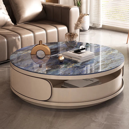 Storage Aesthetic Coffee Table Minimalist Nordic Luxury Design