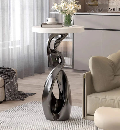 Modern Abstract Art Ornaments, Furniture, Light Luxury Living Room Coffee Table, Sofas Side Table, Corner Table, Bedside Table - 𝕄𝕮 𝕋𝕙𝕖 𝔹𝕝𝕒𝕔𝕜 𝔻𝕚𝕒𝕞𝕠𝕟𝕕