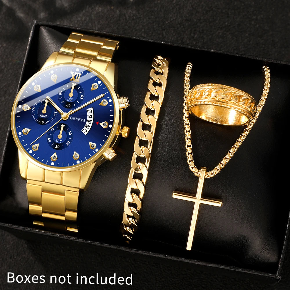 Couple alloy quartz watch men and women casual and fashionable watch clocks - https://mohammadcollection.com
