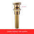 TOLM Brass Black Gold Basin Faucet Bathroom Sink Faucets Hot Cold Water Mixer Crane Deck Mounted Single Handle Hole Bath Kitchen - https://mohammadcollection.com