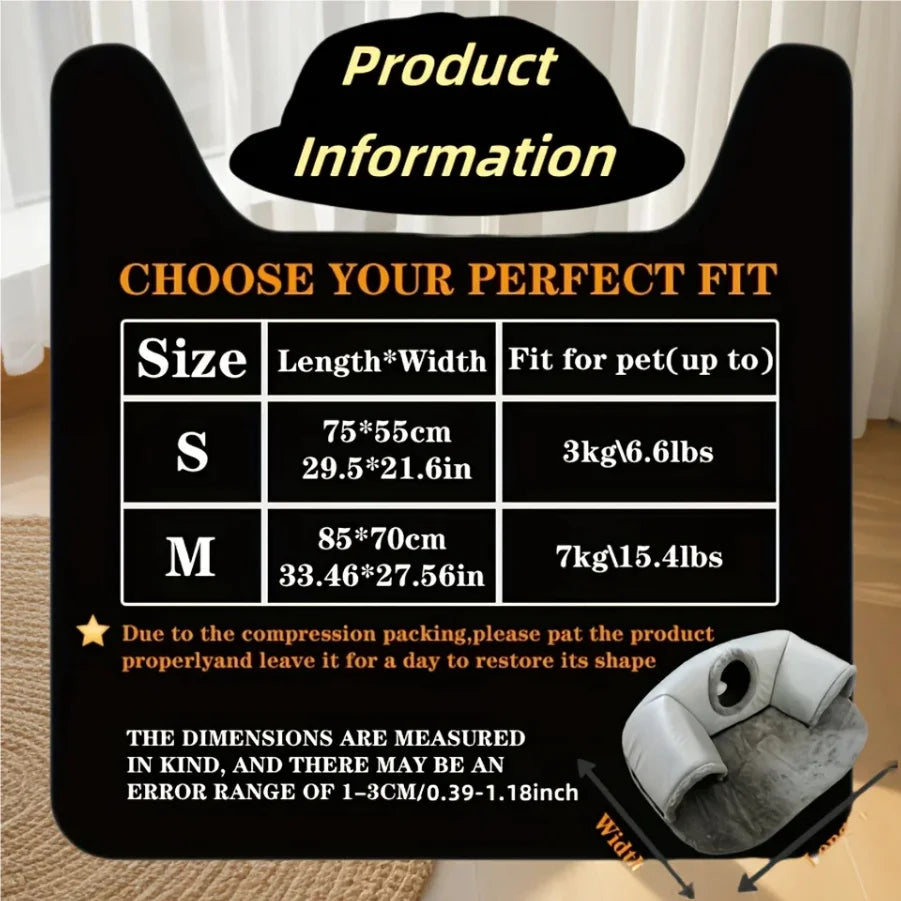 MC THE BLACK DIAMOND cozy cat tunnel bed and play mat, a small animal habitat accessory with soft fabric and tunnel design.