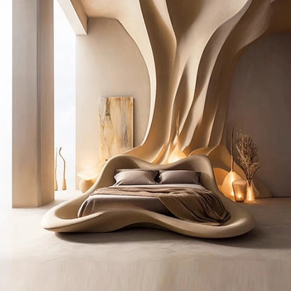 Bedroom Fashionable Beds Soft Design Simple Comfortable Wedding Beds Minimalist Modern Beauty Wood Cama De Casal Furniture - https://mohammadcollection.com