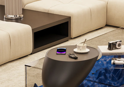 Modern Minimalist Style Ymitation Stone Shape Coffee Table Creative Living Room Furniture Sofa Side Table Designer Center Table - 𝕄𝕮 𝕋𝕙𝕖 𝔹𝕝𝕒𝕔𝕜 𝔻𝕚𝕒𝕞𝕠𝕟𝕕