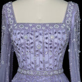 MC Luxury Pink Dubai Evening Dress by MC THE BLACK DIAMOND, featuring a stylish, elegant design with intricate details.