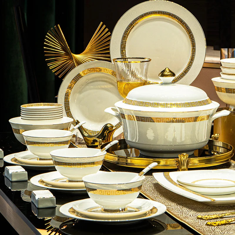 Fine Bone China dinnerware set by 𝕄𝕔 𝕋𝕙𝕖 𝔹𝕝𝕒𝕔𝕜 𝔻𝕚𝕒𝕞𝕠𝕟�