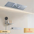 AITANA Luxury Brass Gunmetal LED Display Thermostatic Shower System Bathroom Ceiling embedded concealed giant curtain Rainfall - https://mohammadcollection.com