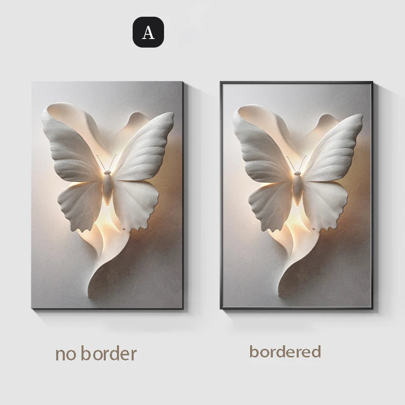 Elegant butterfly-shaped wall light fixture by MC THE BLACK DIAMOND, designed for stylish living room decor.