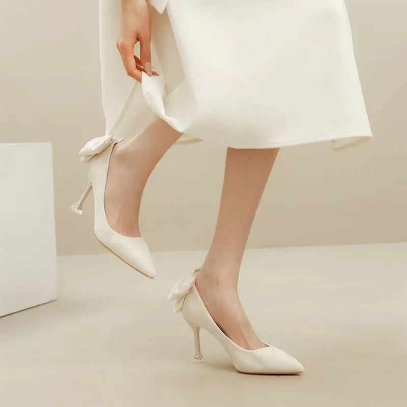 Summer Crystal high women's heels by MC THE BLACK DIAMOND featuring elegant design and sparkling crystal embellishments.