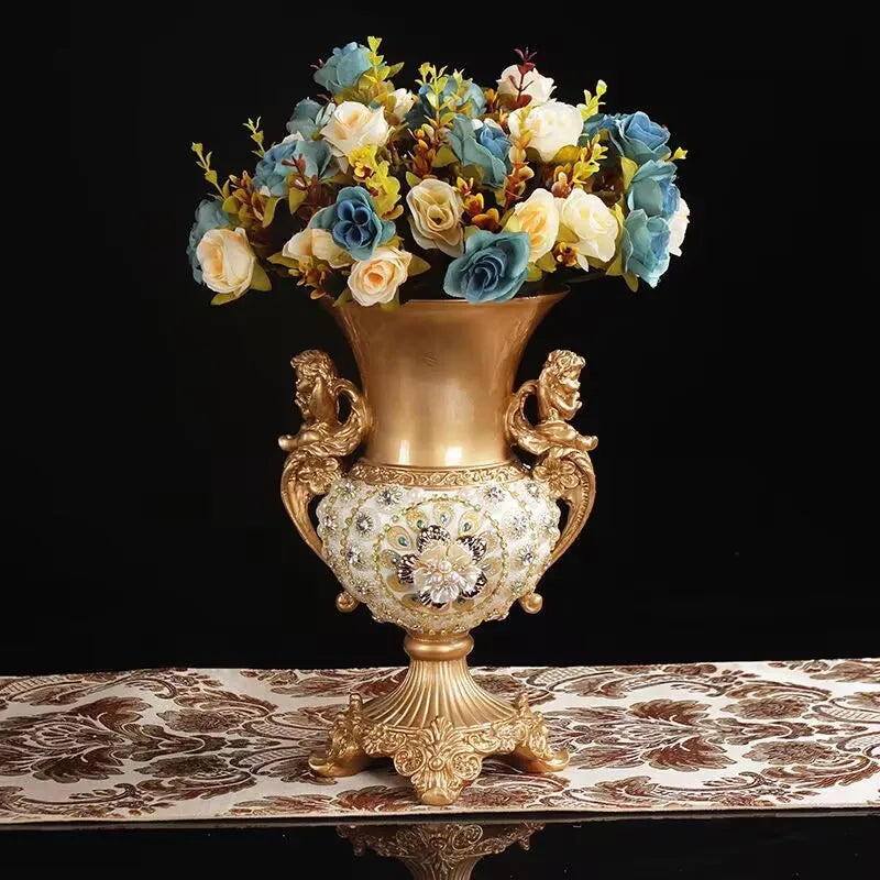 European Resin Diamond Fruit Plate Dried Fruit Candy Dish Tissue Box Ornaments Home Livingroom Table Furnishing Decoration Craft - https://mohammadcollection.com
