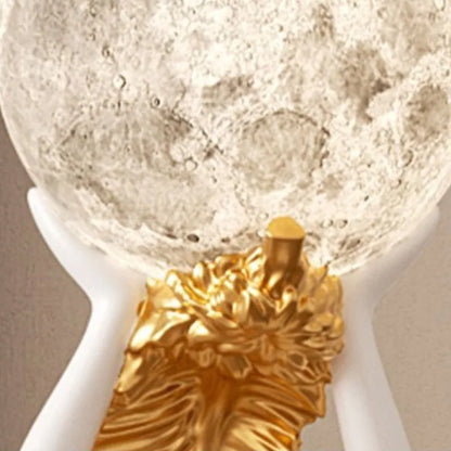 Resin Luxury Solid Color Figurines Luminous Character Wine Cabinet Figurines Semi-handmade Creative Modern Simple Home Decor - https://mohammadcollection.com